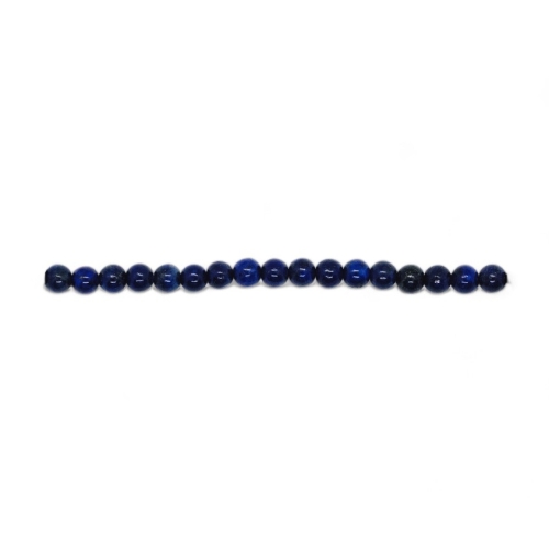 8 PERLES LAPIS LAZULI