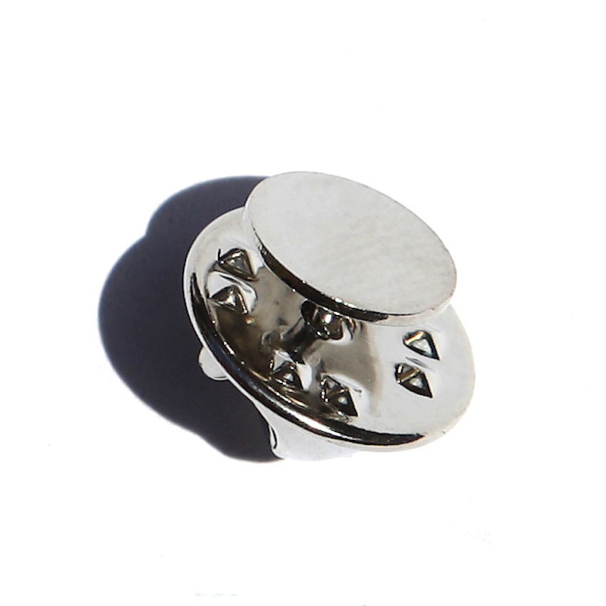 2 SUPPORT PINS 8 MM ARGENT
